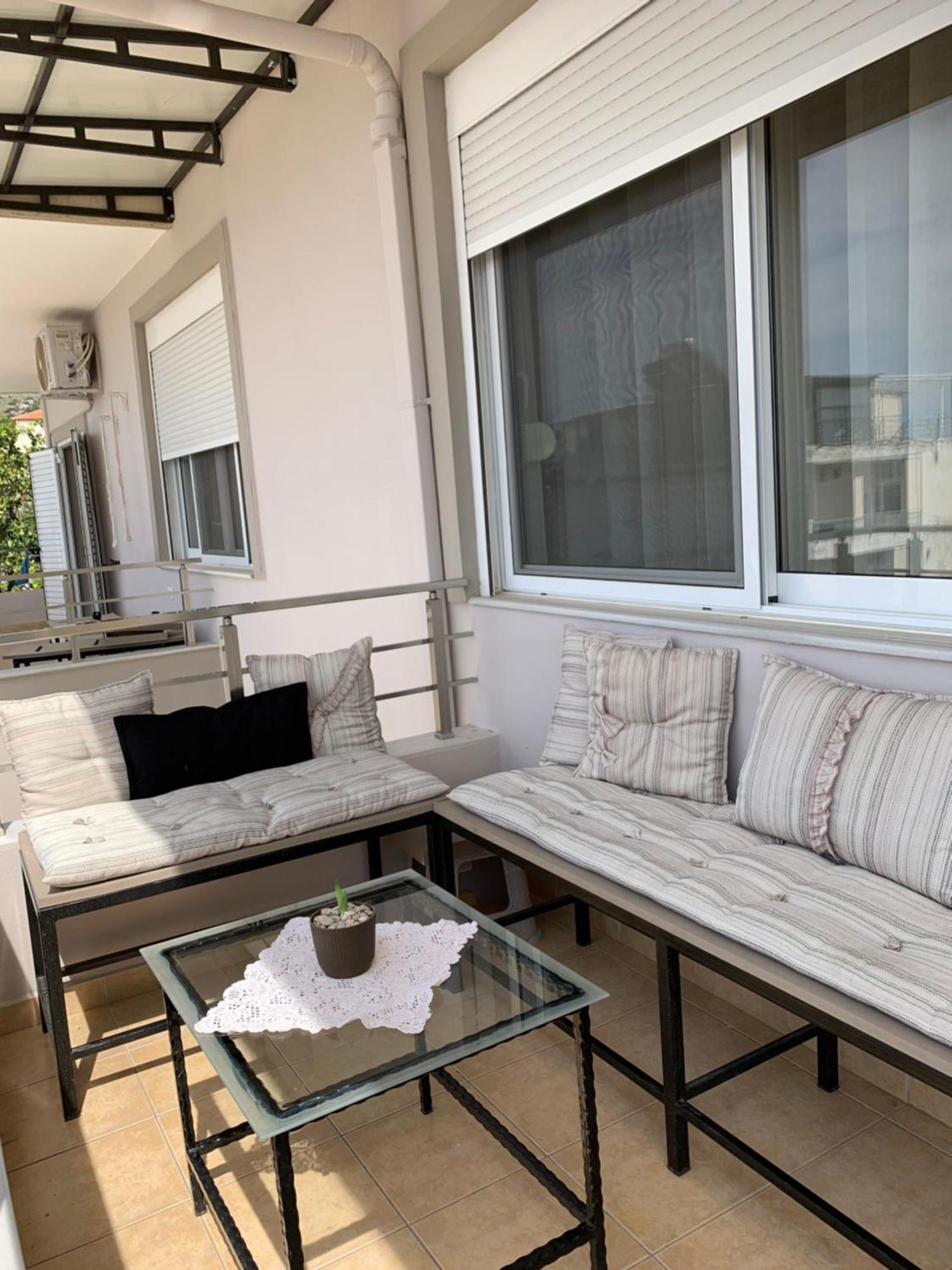 Melina House Apartment Sarande Bagian luar foto