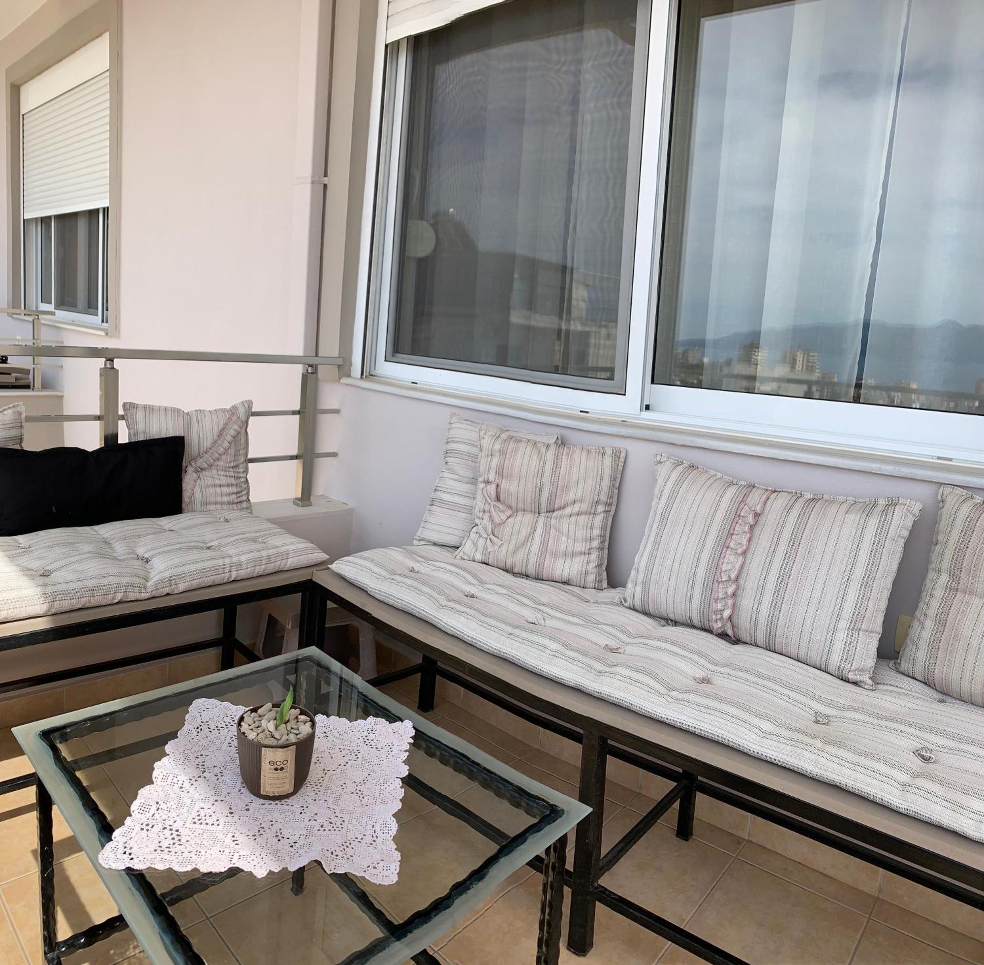 Melina House Apartment Sarande Bagian luar foto